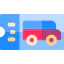 Bus ticket icône 64x64