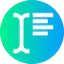 Align text Ikona 64x64