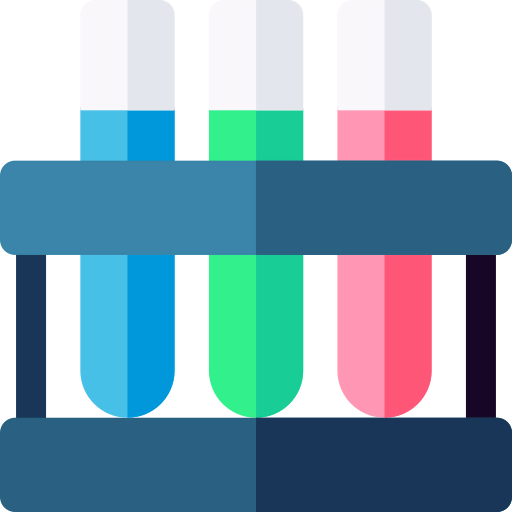 Test tubes icon