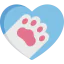 Paw icon 64x64