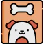 Dog biscuit icon 64x64