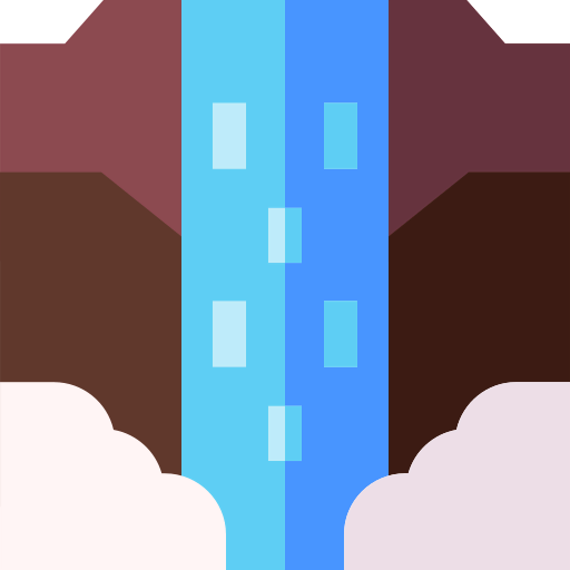 Waterfall icon