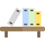 Book shelf Symbol 64x64