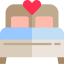 Double bed Symbol 64x64