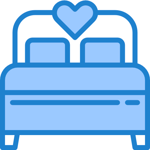 Double bed icon
