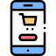 Online shopping icon 64x64