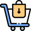 Shopping cart icon 64x64