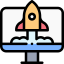 Rocket ship іконка 64x64