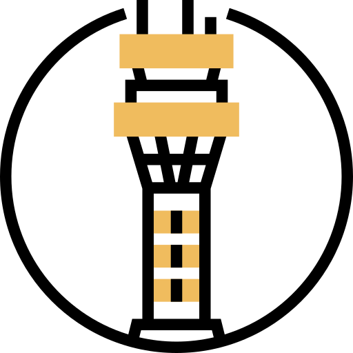 Control tower icon