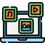 Unstructured data 图标 64x64