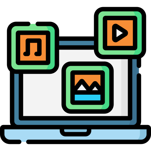Unstructured data icon