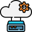 Cloud computing Symbol 64x64