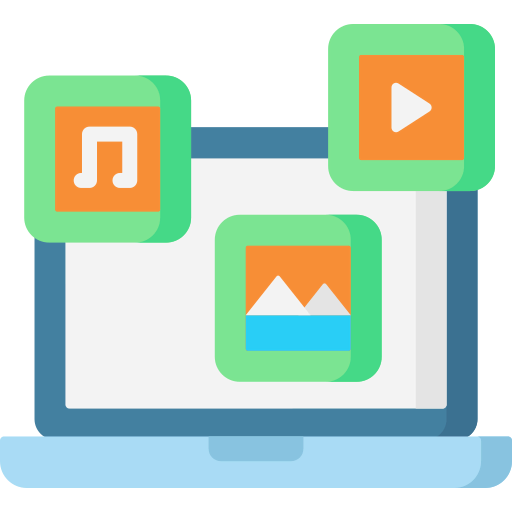 Unstructured data icon