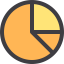 Pie chart icon 64x64