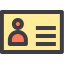 Id card icon 64x64