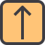 Up arrow icon 64x64