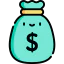 Money bag icon 64x64