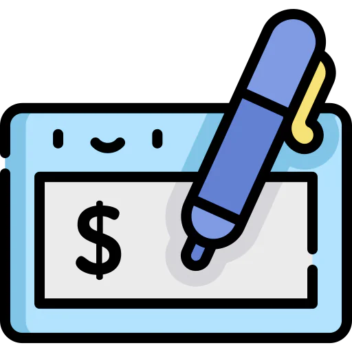 Cheque icon