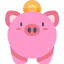Piggy bank icon 64x64