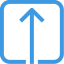 Up arrow icon 64x64