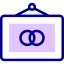 Свадебный знак иконка 64x64