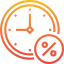 Wall clock icon 64x64