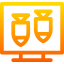 Cyber attack Symbol 64x64