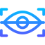 Eye scan icon 64x64