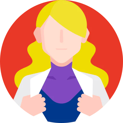 Superhero icon