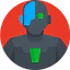Cyborg icône 64x64