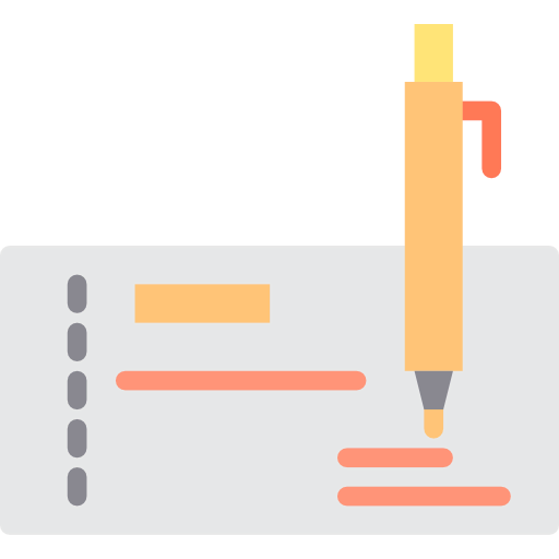 Cheque icon