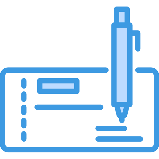 Cheque icon