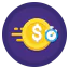 Money transfer icon 64x64