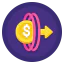 Money transfer icon 64x64