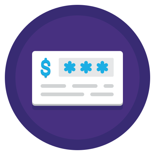 Cheque icon