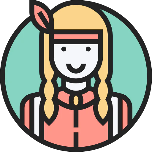 Native indian icon