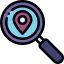 Magnifying glass icon 64x64