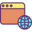 World wide web アイコン 64x64