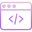 Web programming icon 64x64