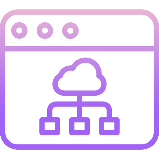 Cloud computing ícone