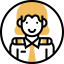 Stewardess icon 64x64