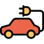 Electric car icon 64x64
