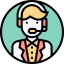 Customer service agent 상 64x64