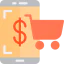 Online shopping icon 64x64