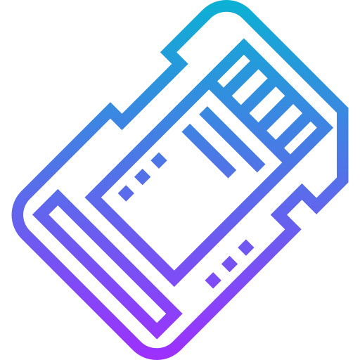 Memory card icon