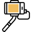 Selfie stick Symbol 64x64