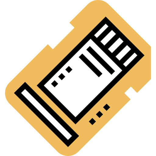 Memory card icon