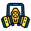 Respirator mask icon 64x64
