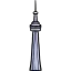Cn tower ícono 64x64