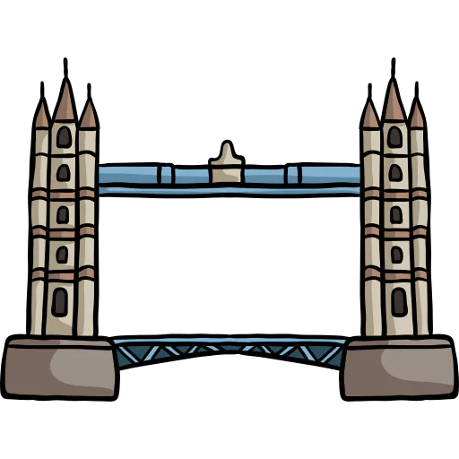 Tower bridge icon